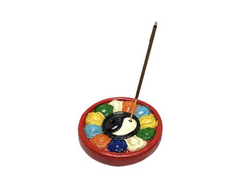 Yin Yang Lotus Incense Burner