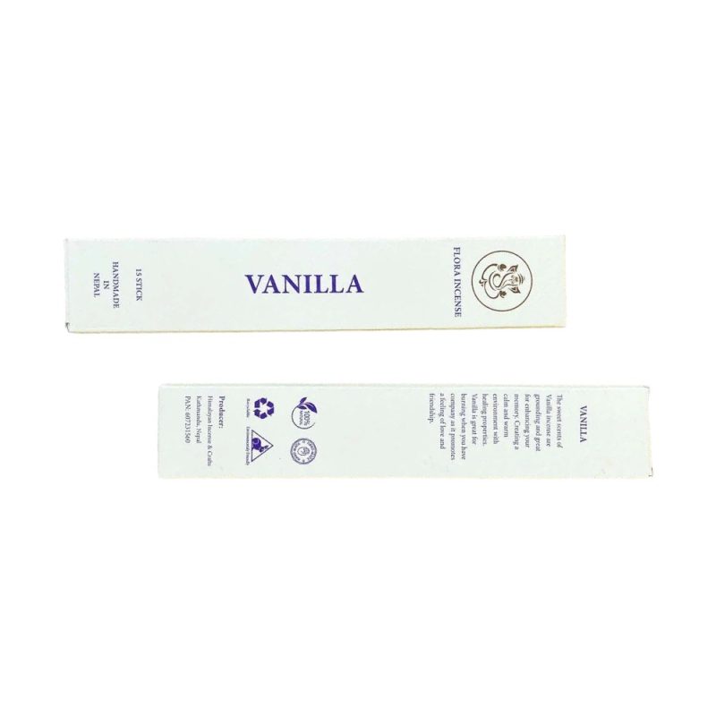 Vanilla incense sticks