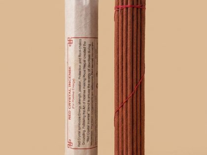 Nepal Incense 26 Red Crystal Incense wholesale phool nepal